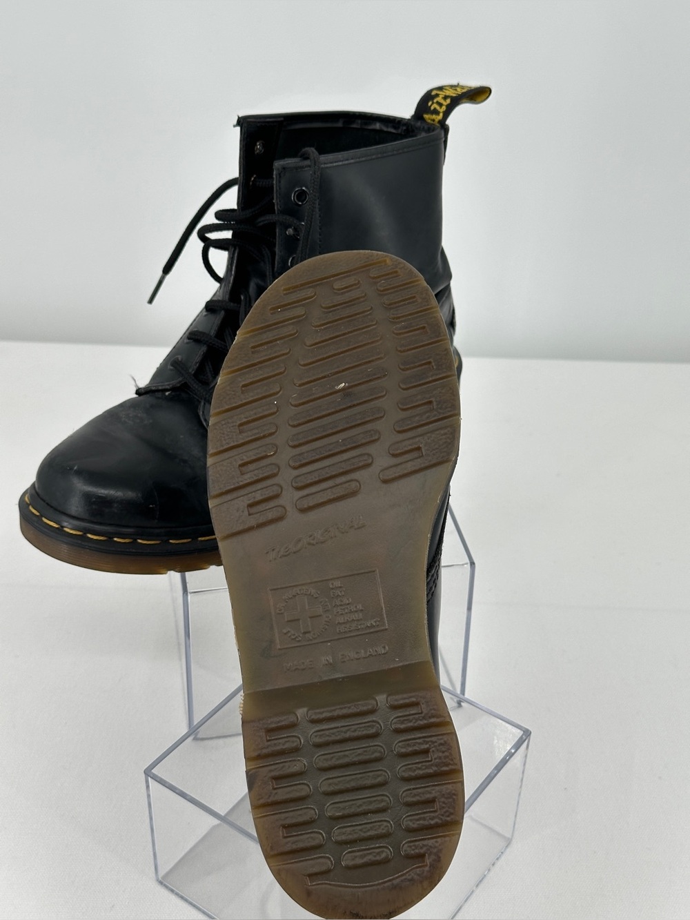 Vintage 1990’s Dr. Martens 1460 Made in England 8-Eye Boots UK 6.5 - Picture 16 of 16